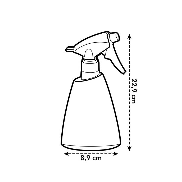 brussels sprayer 0,7ltr wit